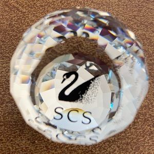 Swarovski 100 year member anniversary paperweight